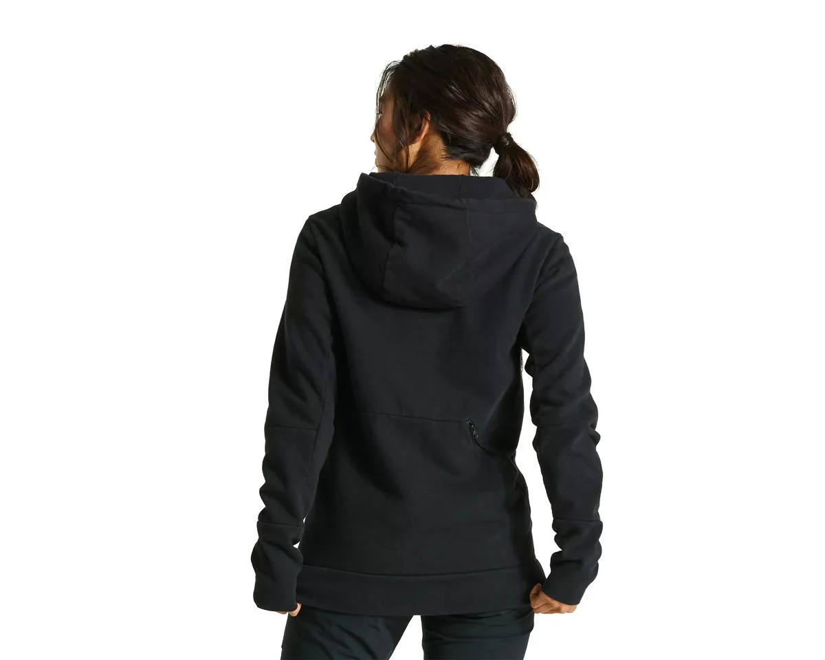 Specialized Women's Legacy Wordmark Zip-Up Hoodie (Black) (L) - view 2